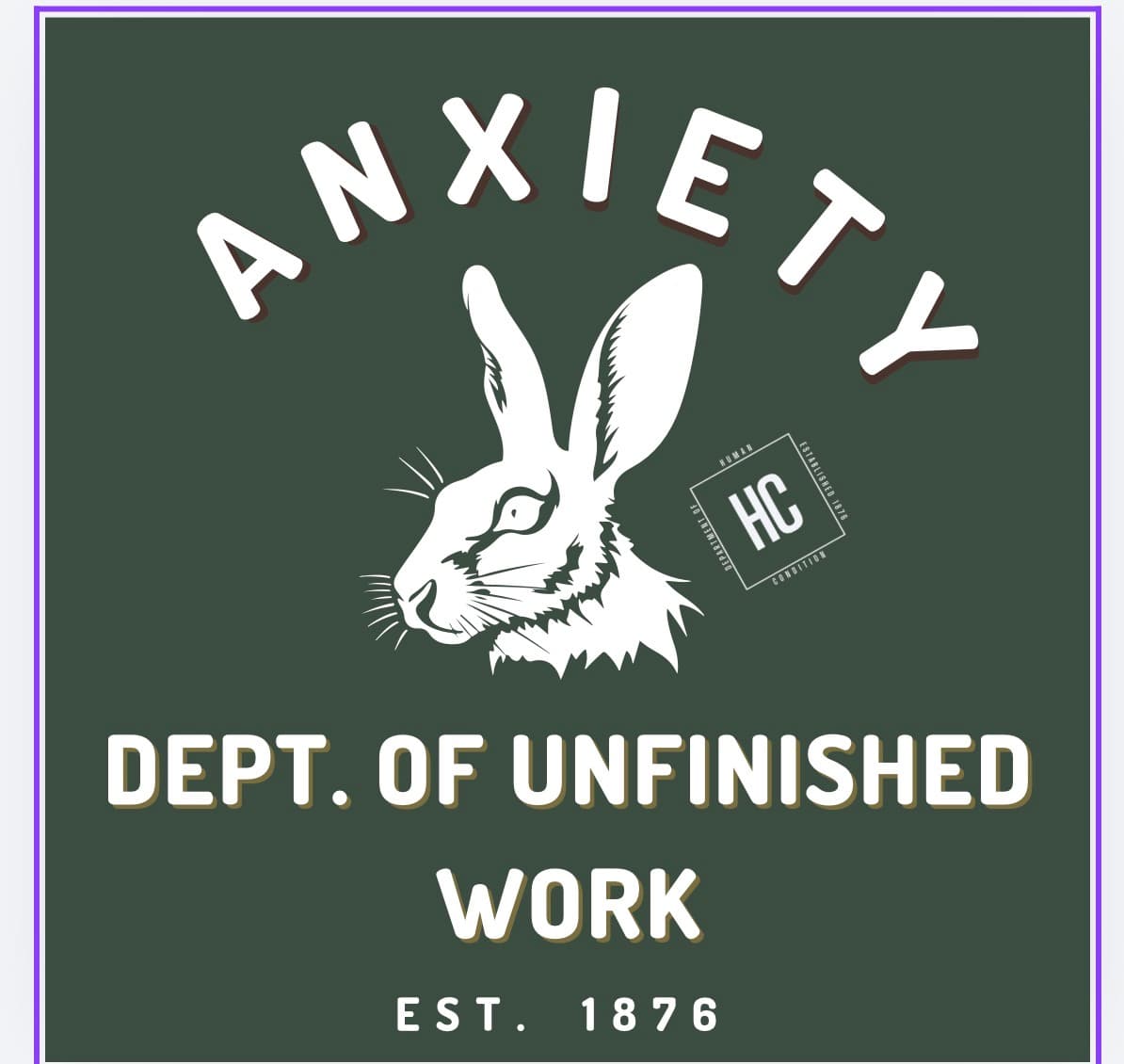 Anxiety Unit // Dept. of Unfinished Work
